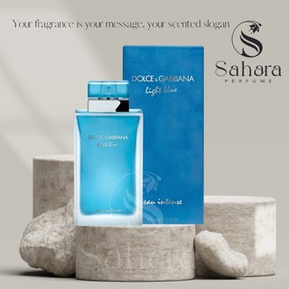 DG Light Blue Eau Intense EDP 100ml | Nước hoa nữ Dolce & Gabbana tưới mát quyến rũ | Sahara Perfume