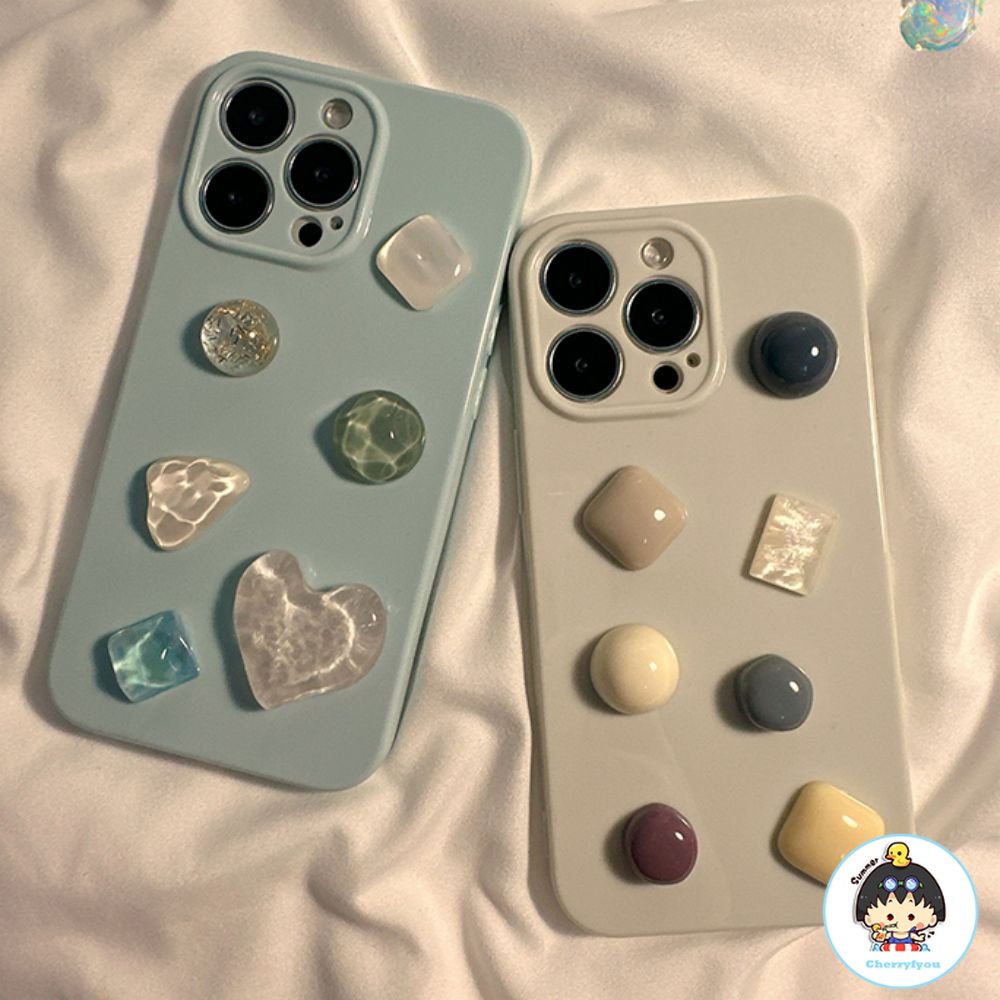 Ốp Điện Thoại TPU Mềm Đính Đá 3D Chống Trượt Chống Rơi Cho IPhone 11 14 13 12 Pro Max