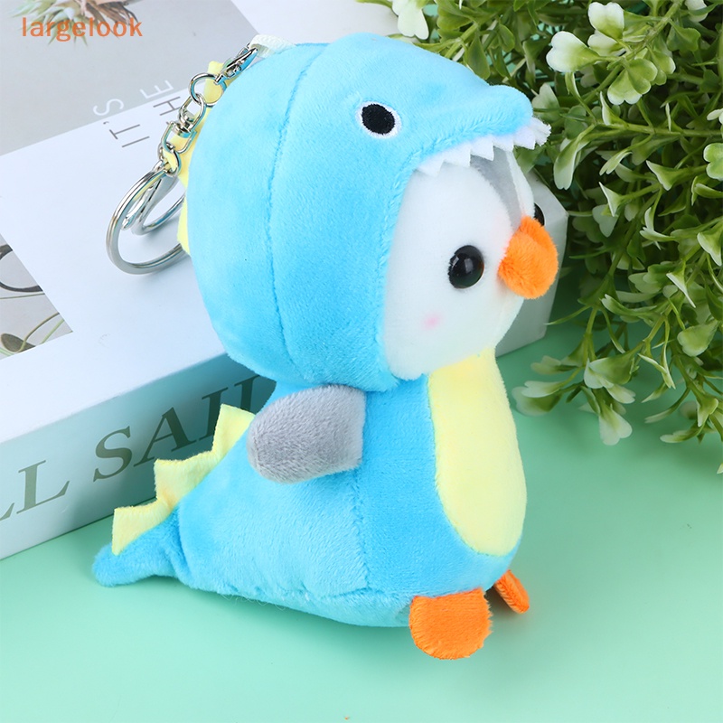 Móc Khóa Hình Chim Cánh Cụt Nhồi Bông 10CM Dễ Thương