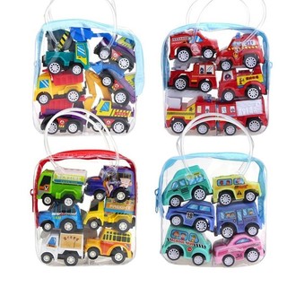 Bộ 6 Mô Hình Xe Cứu Hỏa Mini Kereta