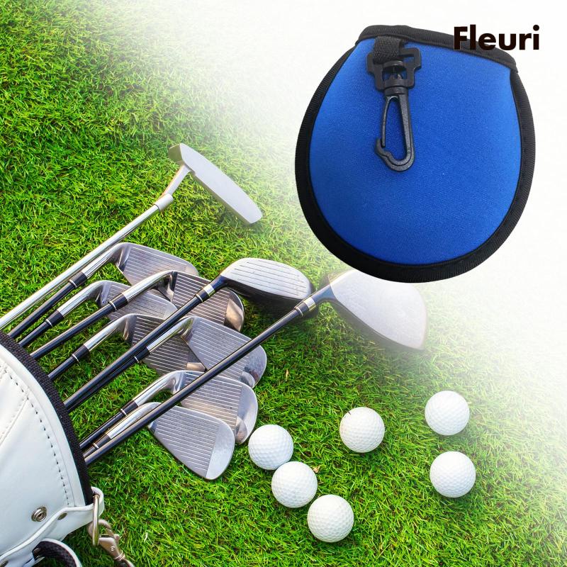 Túi Đựng Dụng Cụ Làm Sạch Gậy Đánh Golf Kèm Kẹp Tiện Dụng