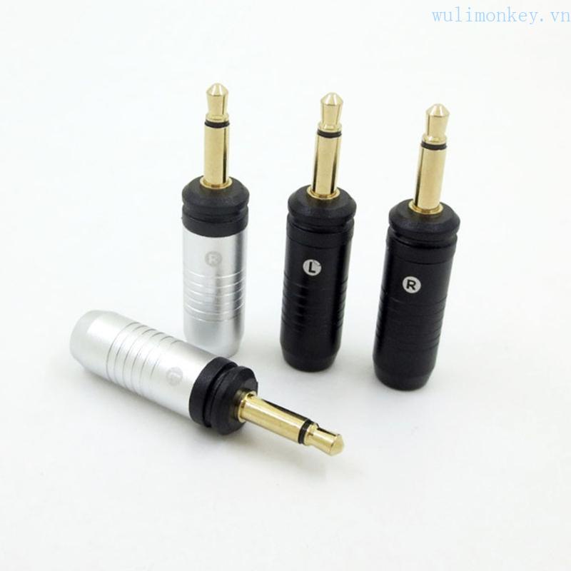 2 Đầu Nối 3 5mm Cho Tai Nghe Chuyên Nghiệp