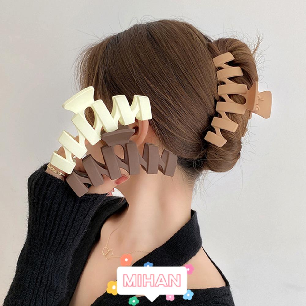 Set 3 Kẹp Tóc Càng Cua Chất Liệu Acrylic Thời Trang MIHAN1