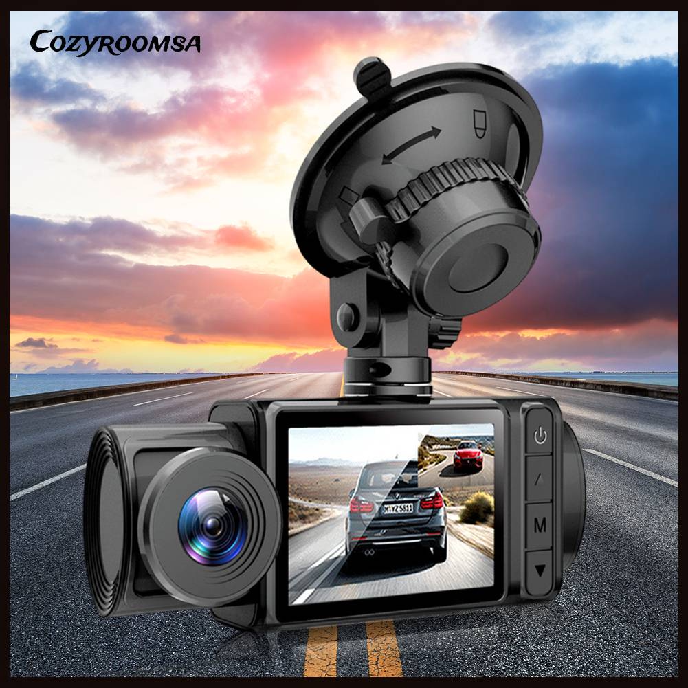 Camera Ghi HìNh Dữ LiệU Tự ĐộNg HD 1080P, 3 ỐNg KíNh 140 Độ