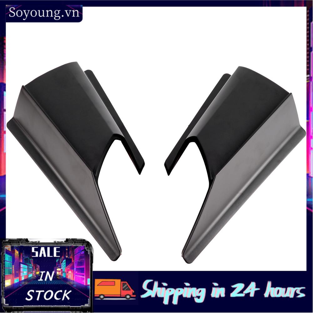 Soyoung Pair Matte Black GP Winglets Aerodynamic Wing Fairing Side Spoiler Fit for Honda ADV 150 2019‑2021