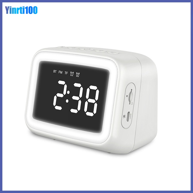 Loa Bluetooth Kỹ Thuật Số Thông Minh Hiển Thị Màn Hình Led HD Hỗ Trợ Thẻ Âm Thanh FM Và Phụ Kiện