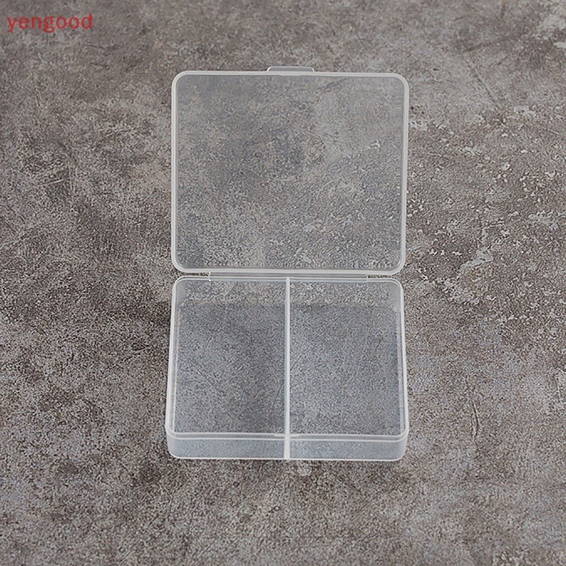 Hộp Nhựa Trong Suốt Hình Vuông Đựng Trang Sức Tiện Dụng