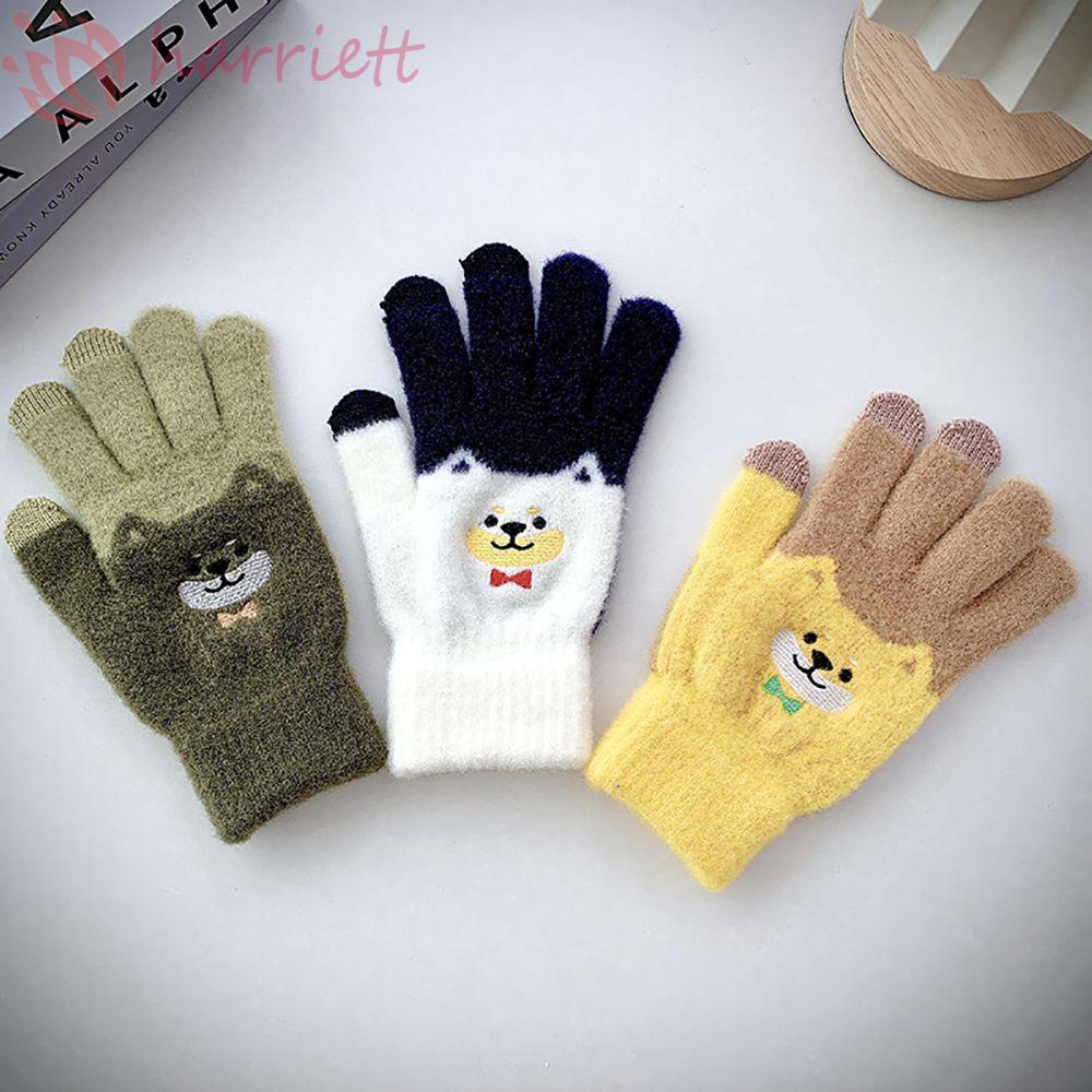 Găng tay giữ ấm hình gấu dễ thương thời trang cho nam nữ
