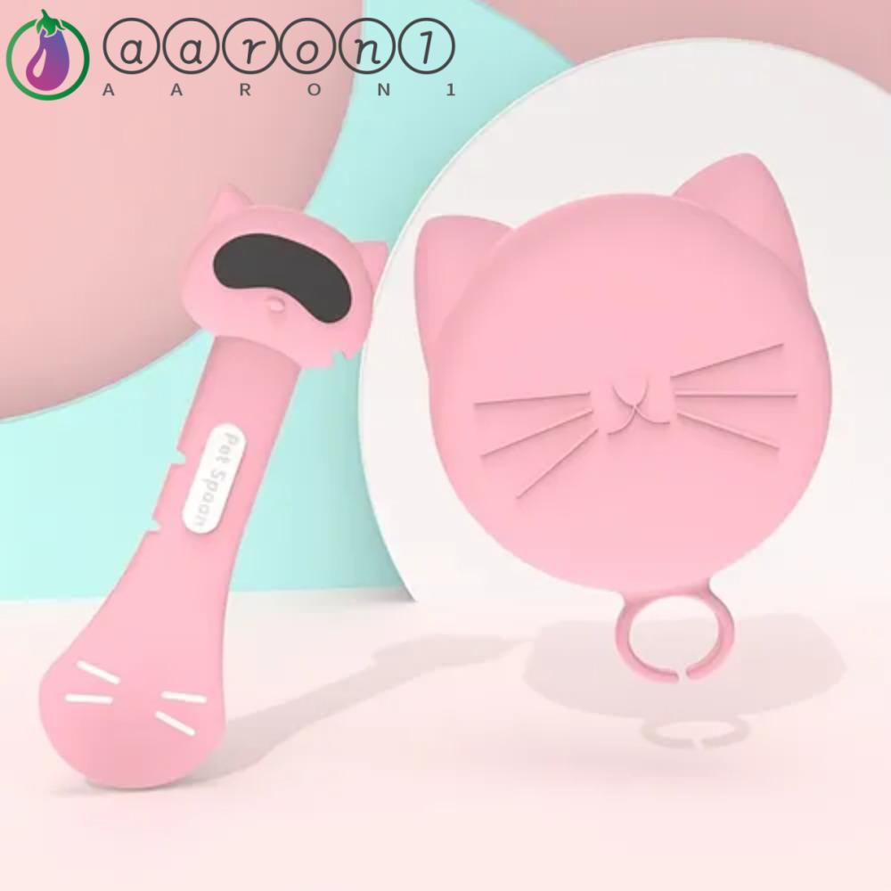 Dụng Cụ Mở Nắp Chai Đa Năng Bằng Silicone Hình Mèo Aron1 Cho Thú Cưng