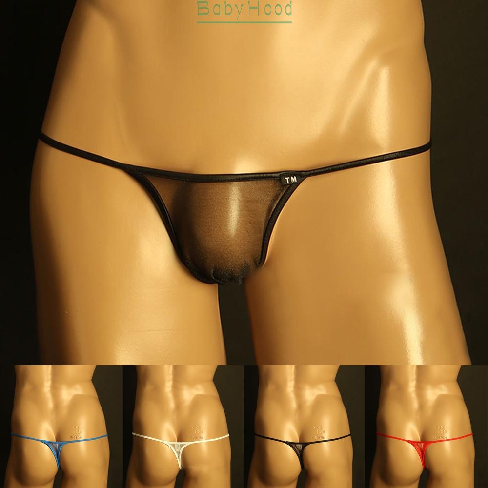 Quần Lót Lọt Khe Chữ T Bằng Nylon Thoáng Khí Cho Nam#Bbhoddd Bbhoddd