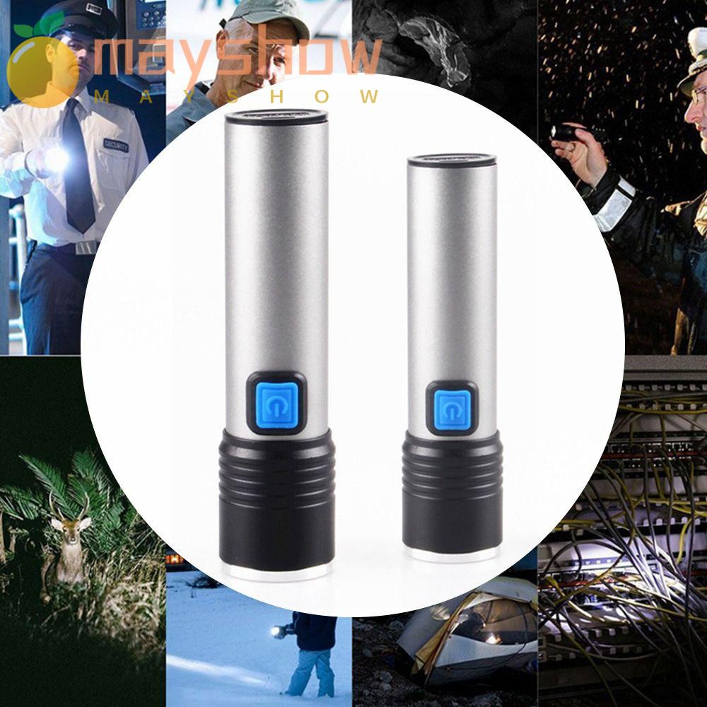 Đèn Pin LED Mini Chống Thấm Nước Sạc Lại Bằng Pin Lithium Tiện Dụng