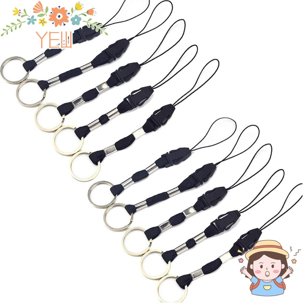 Dây Đeo Huy Hiệu Bằng Nilon Màu Đen Tháo Rời Được Tiện Dụng Cho Văn Phòng