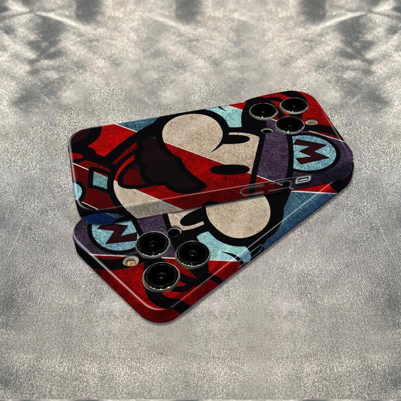 Ốp Điện Thoại Dẻo Họa Tiết Super Mario Dễ Thương Chống Sốc Cho iPhone12 HKSN 6In Style 13 7814pro Soft 11max plus