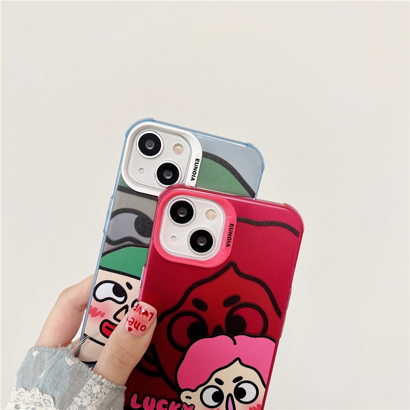 Ốp Điện Thoại Mềm Họa Tiết Hoạt Hình Cho IPhone14 14Pro 14ProMax 13 13Pro 13ProMax 12 12P 12ProMax 11
