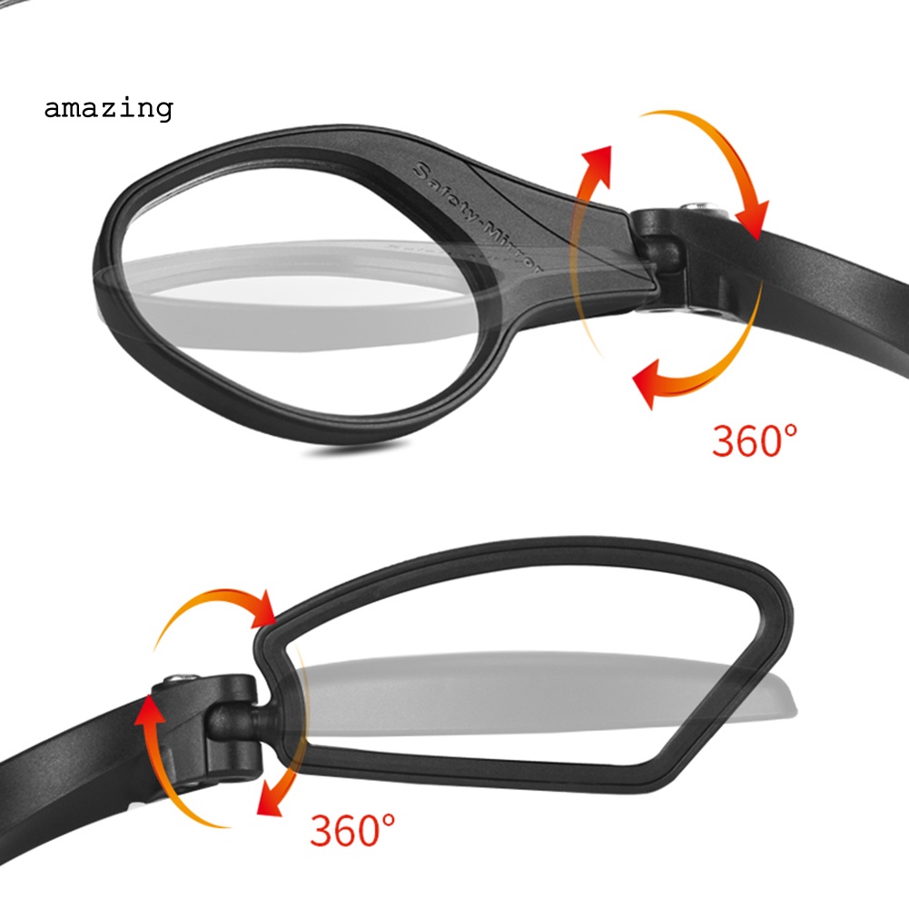 Gương Chiếu Hậu Bằng Thép Không Gỉ Tùy Chỉnh Tiện Dụng Cho Xe Đạp MTB