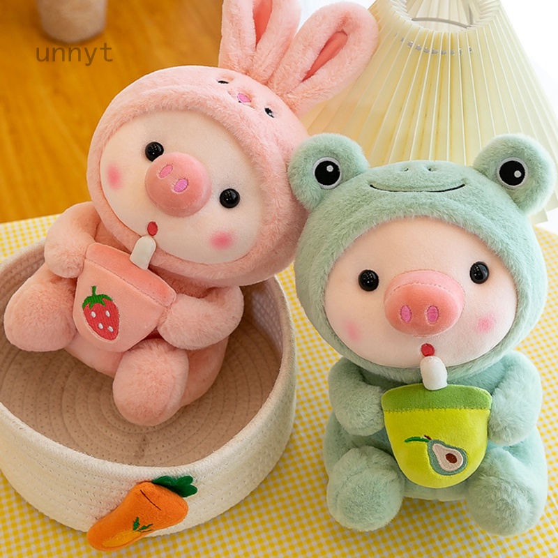 Thú Nhồi Bông Hình Heo Boba Dễ Thương 25cm