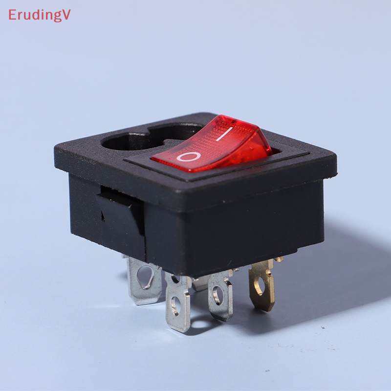 Phích Cắm Cầu Chì Nguồn AC 250V Có Công Tắc