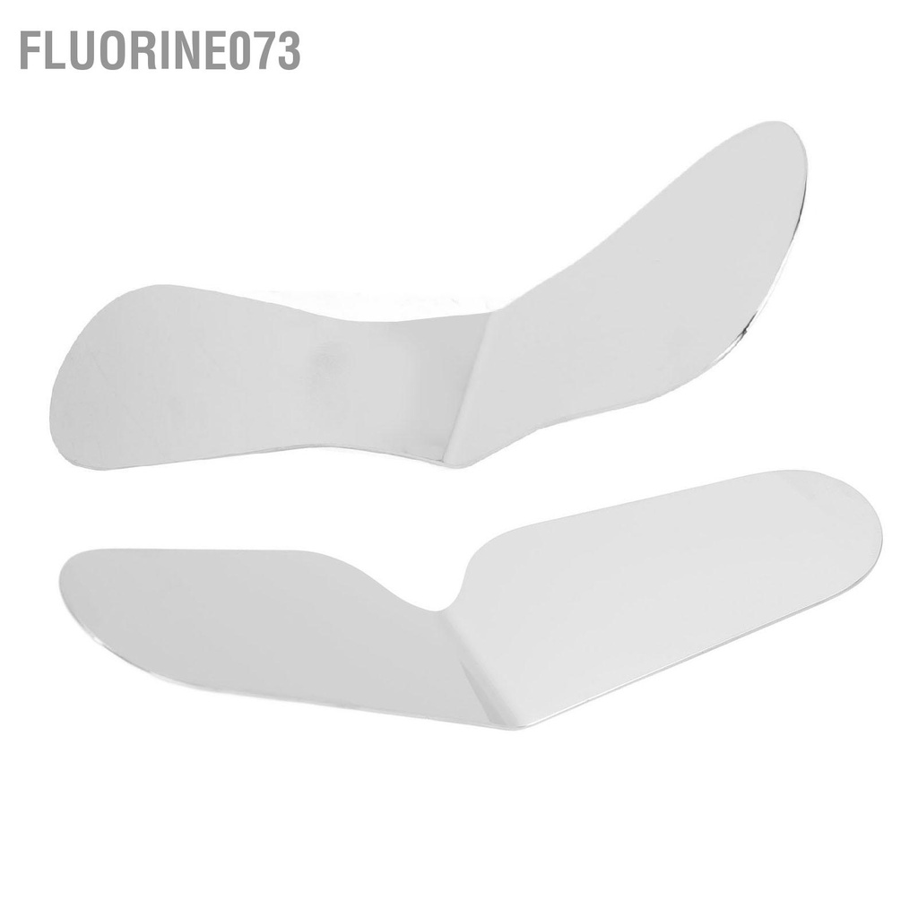 Fluorine073 Mặt phản xạ bằng thép không gỉ hai mặt cấy ghép chỉnh nha miệng chống sương mù cho sĩ