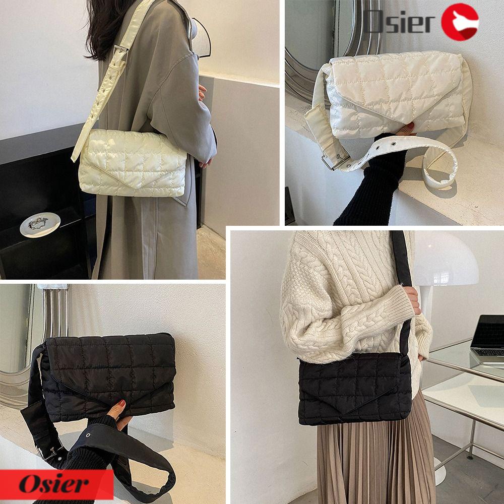 1 Túi Đeo Vai Cỡ Lớn Chất Liệu Cotton Giữ Ấm Thời Trang