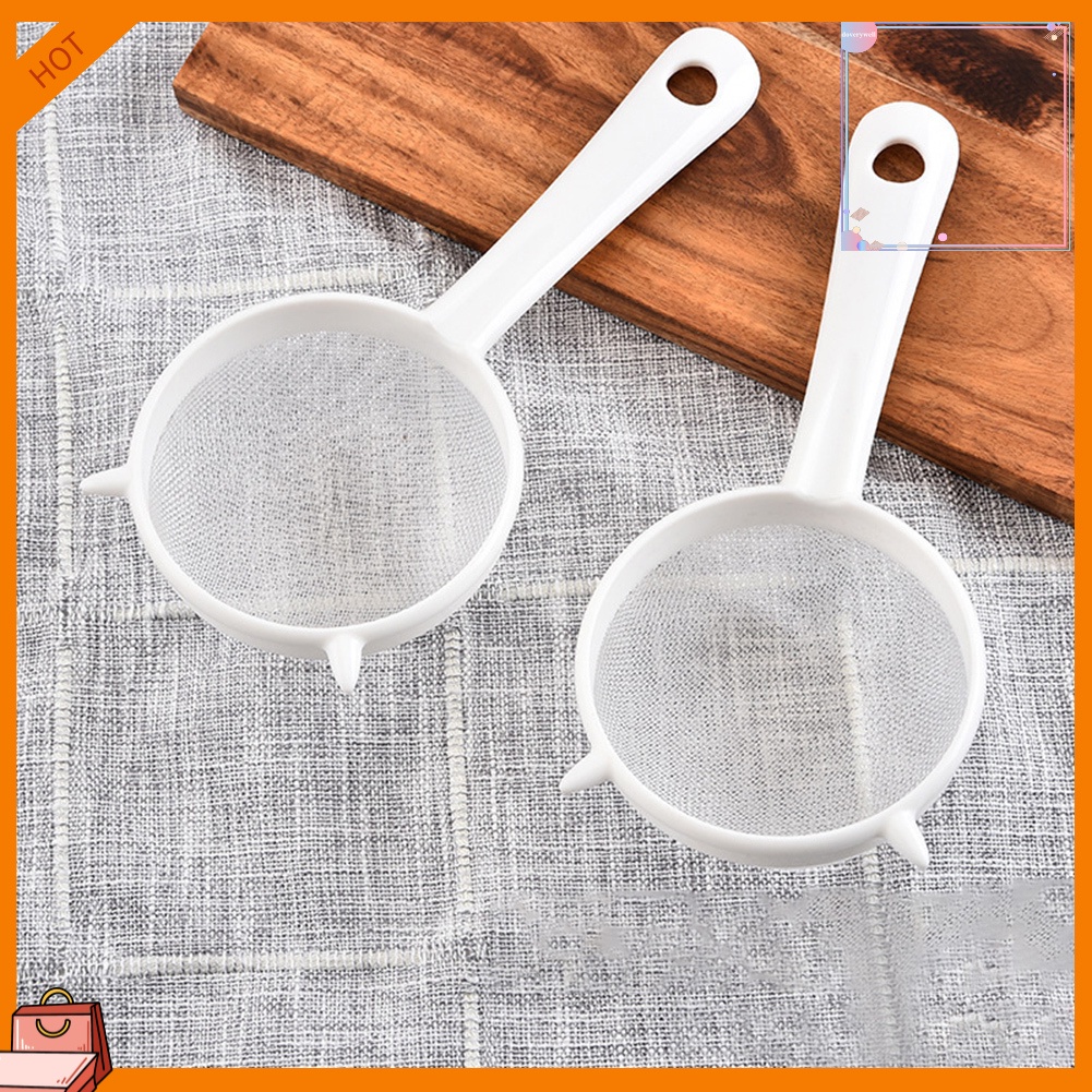 Dụng Cụ Rây Bột Cầm Tay Bằng Nhựa Tiện Dụng Cho Nhà Bếp
