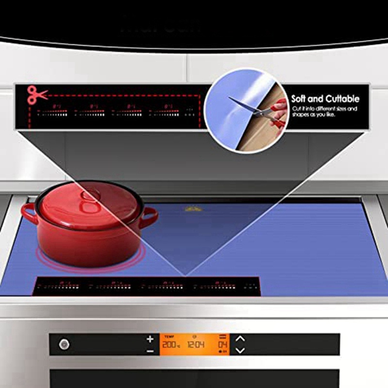 1 Miếng Silicone Chống Trầy Xước Cho Bếp Cảm Ứng (52 X 78 Cm)