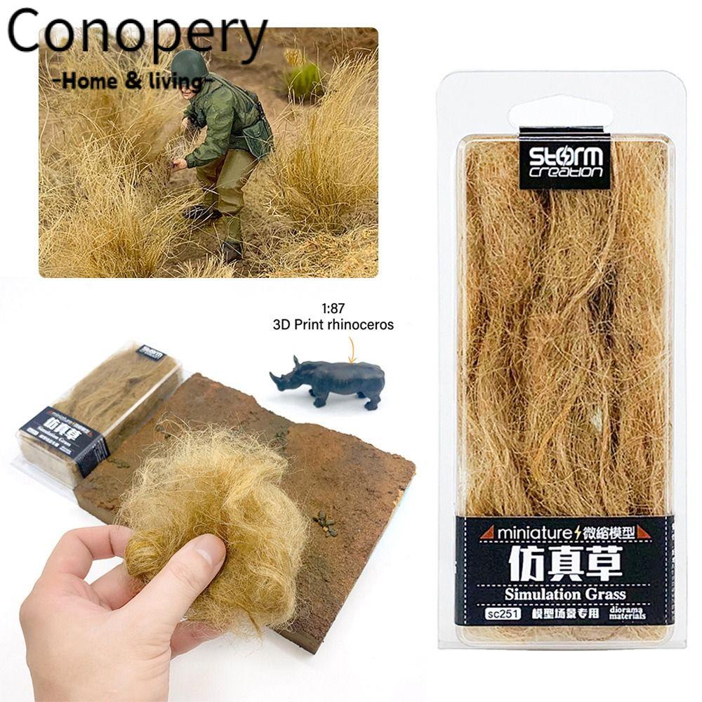 CONOPERY 1 Hộp Cát Bãi Cỏ Mini Trang Trí Tiểu Cảnh