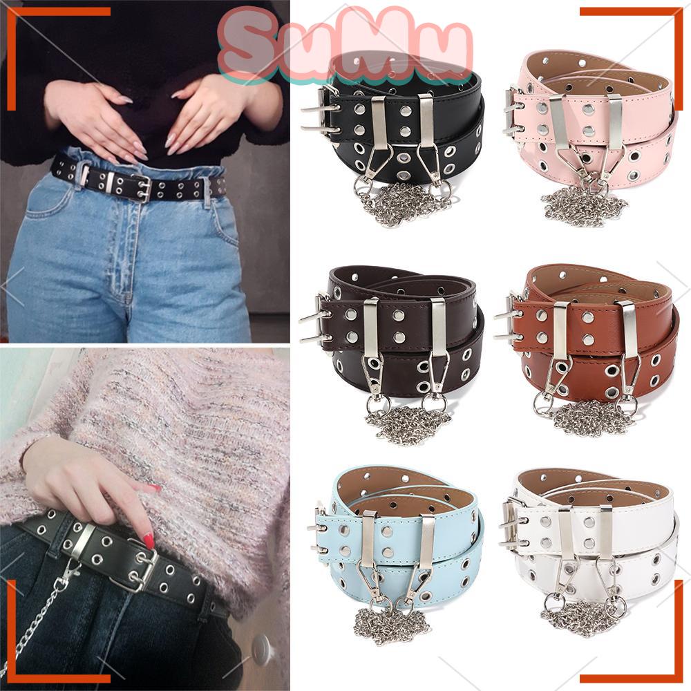 Thắt Lưng Bằng Hợp Kim Phong Cách Punk Mới Cho Nữ
