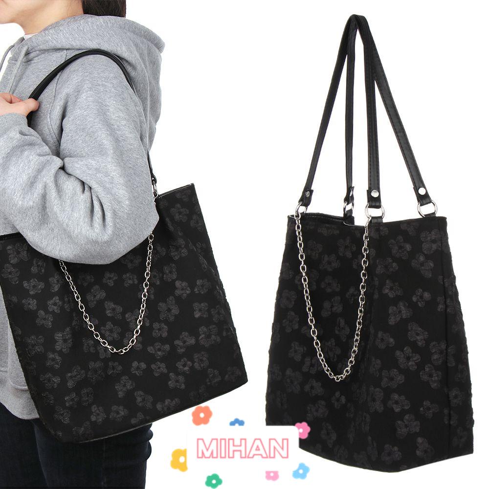 Túi Tote Đeo Vai In Hoa Sức Chứa Lớn MIHAN1