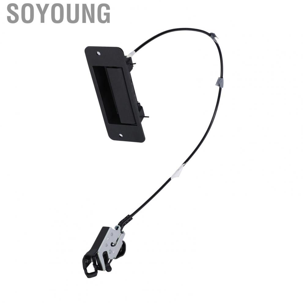 Soyoung Hinged Door Latch  Hinged Door Handle Easy To Install Durable AC2Z‑15264A01‑A  for Car