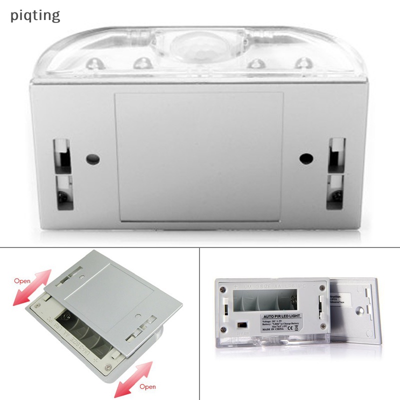 Piqt Đèn LED Cảm Ứng Thông Minh Gắn Ổ Khóa Cửa Tủ