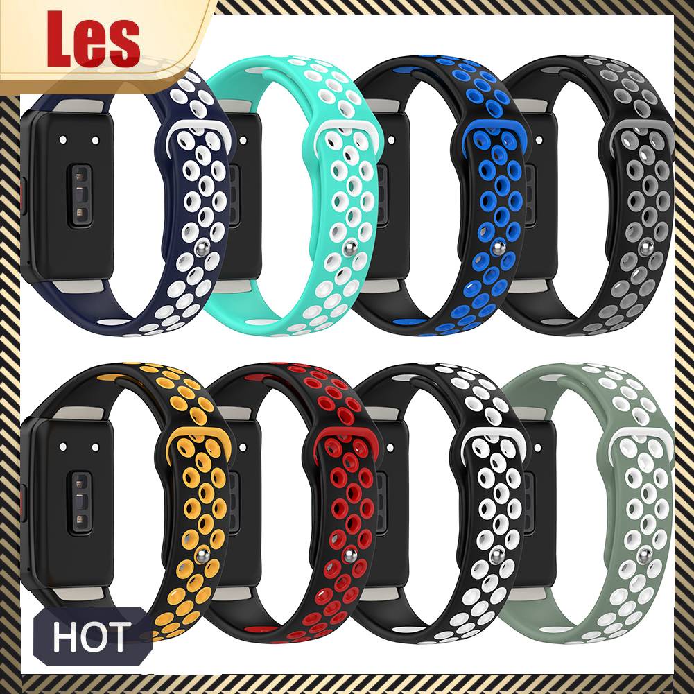 Dây Đeo Thay Thế Chất Liệu TPU Màu Trơn Cho HUAWEI HONOR Band 6