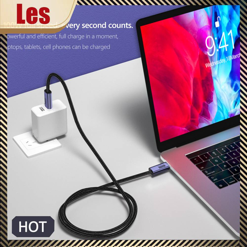 Cáp Sạc Nhanh 20Gbps 8K 60Hz PD 100W USB 4.0 Type-C Male Sang Male