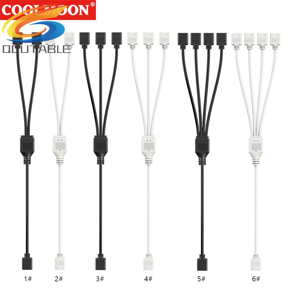 Cáp Chia Cổng 5V 3PIN 1 Sang 2 / 3 / 4 Cho Quạt Máy Tính