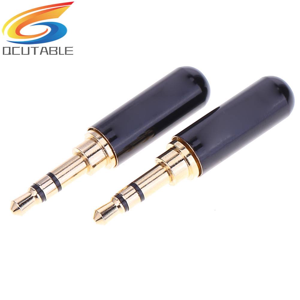 Set 2 Đầu Nối Âm Thanh 3 Cực 3.5mm