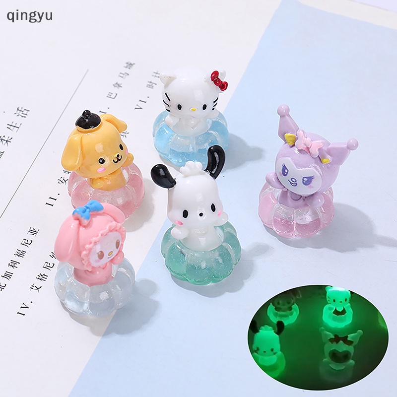 1 Tượng Đồ trang trí Nhân Vật Hoạt Hình Mini Bằng Nhựa Resin Phát Sáng Trang Trí Tiểu Cảnh