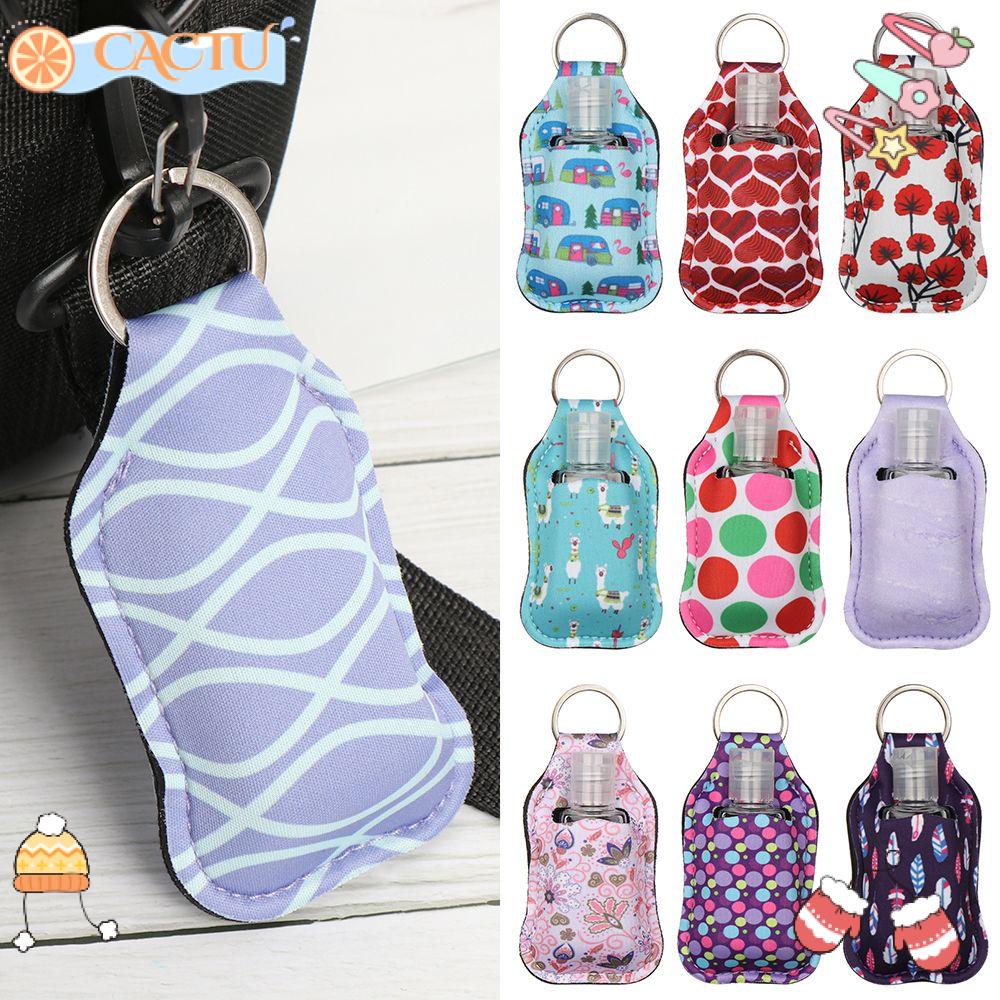 CACTU Chai Rỗng 30ml Có Móc Khóa Dùng Để Đựng Dung Dịch Mỹ Phẩm Dạng Lỏng