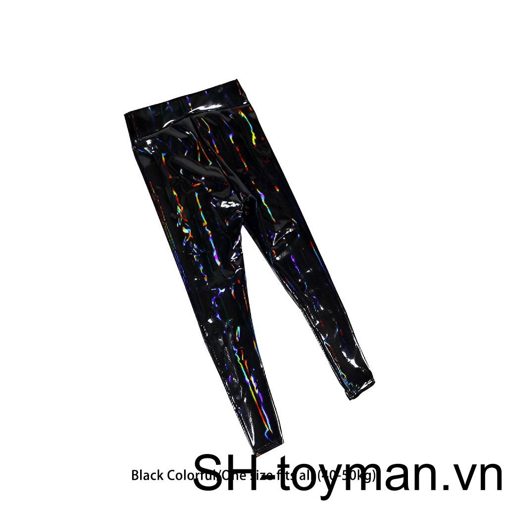 Quần Legging Da PU Lưng Cao Nâng Mông Quyến Rũ Cho Nữ