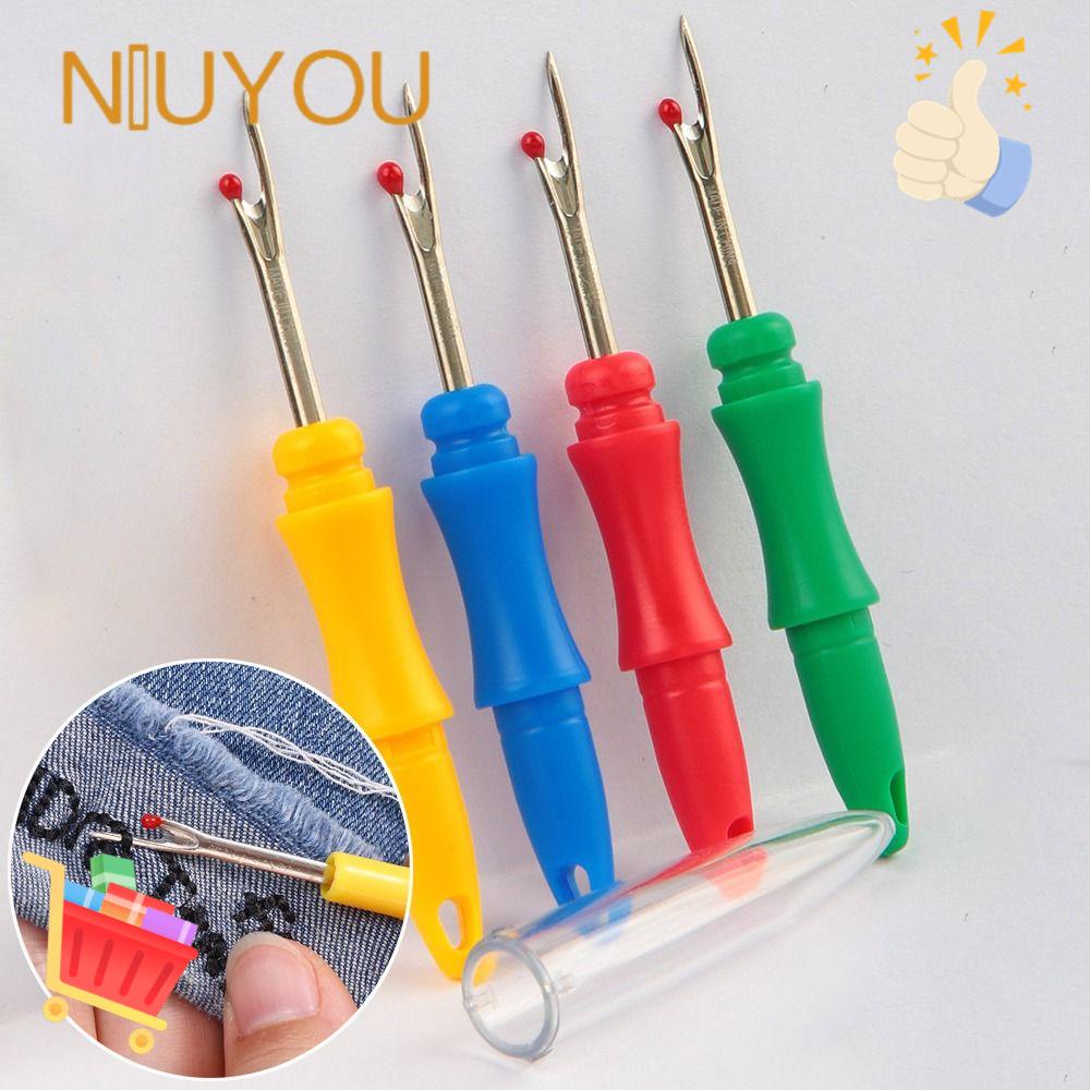 NIUYOU Dụng Cụ Tháo Chỉ Thêu Chữ Thập Tay Cầm Nhựa Tiện Dụng|Phụ Kiện Trang Trí Xe Hơi Chất Lượng Cao