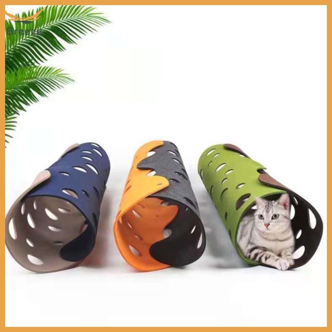 Đường Hầm Đồ Chơi Bằng Vải Nỉ Có Thể Tháo Rời Tương Tác Với Mèo Cưng Trong Nhà Diy
