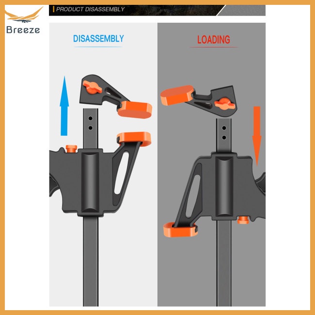 Bộ Kẹp Gỗ 4 inch Có Thể Điều Chỉnh Nhanh Chóng Tiện Dụng