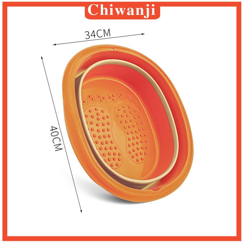 Chậu Ngâm Chân Tiết Kiệm Không Gian Có Thể Gấp Gọn Tiện Dụng Khi Đi Cắm Trại