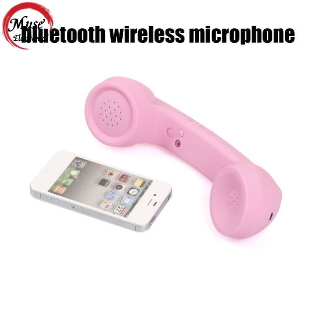 Micro Kết Nối Bluetooth Không Dây Chống Bức Xạ Phong Cách Retro Cho Điện Thoại