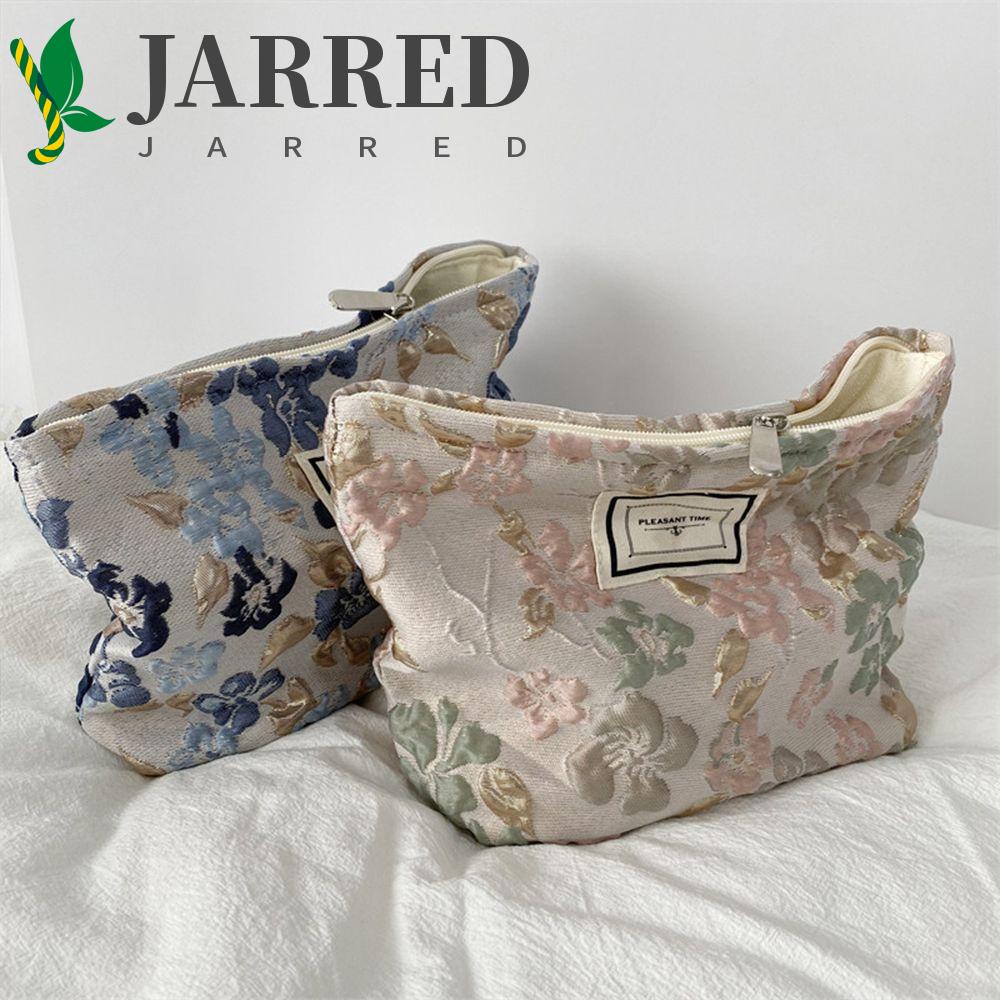 Túi Canvas Đựng Mỹ Phẩm Đa Năng In Họa Tiết Hoa Thời Trang