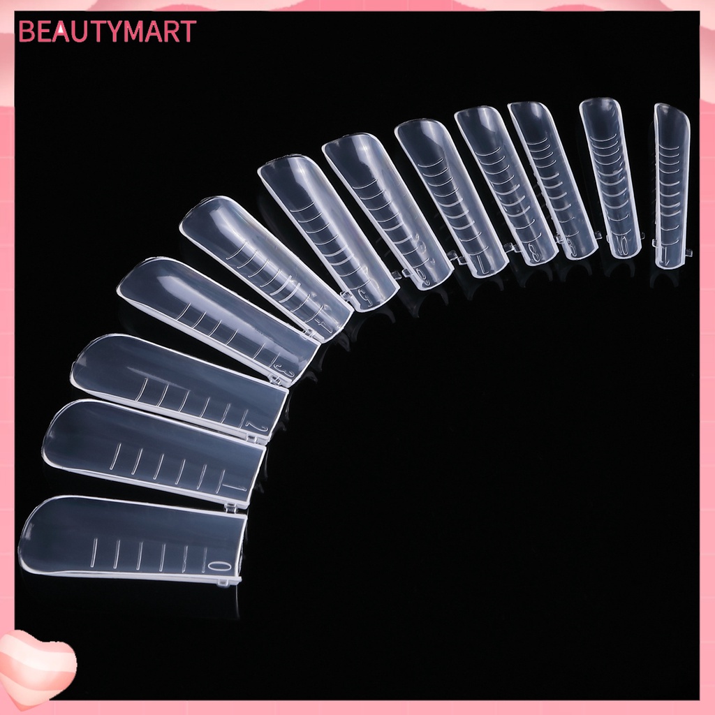 Set 1 Hộp / 120 Khuôn Nối Dài Móng Tay Siêu Mỏng Trong Suốt Cho Nữ