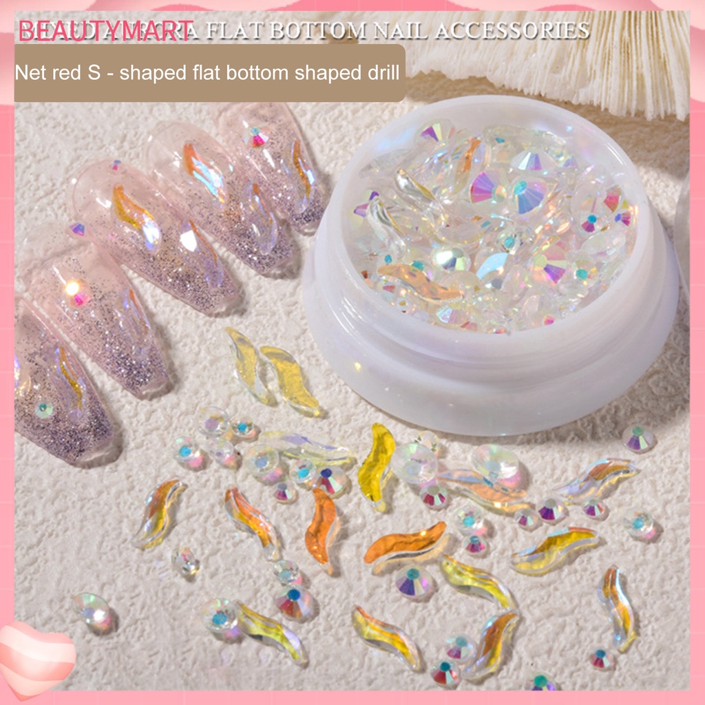 Đá Đính Trang Trí Móng Tay Nghệ Thuật DIY Độc Đáo