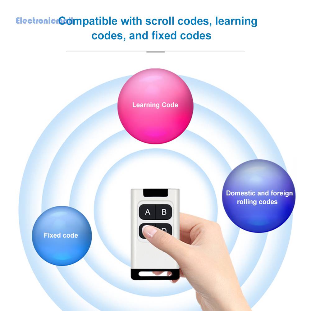 Điều Khiển Từ Xa Không Dây Độ Nhạy Cao 315 / 433 MHz Mall01.vn