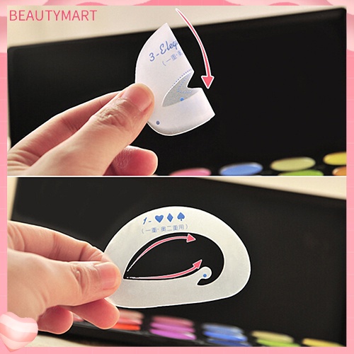 Set 6 Khuôn Hỗ Trợ Đánh Phấn Mắt Khói Làm Đẹp Tiện Dụng