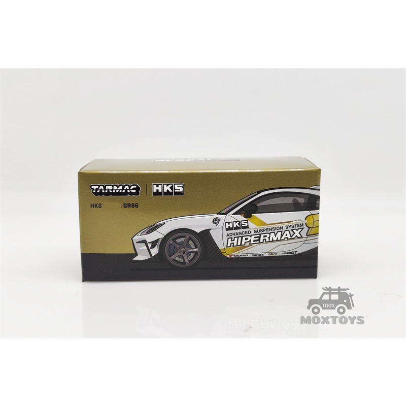 TARMAC WORKS Mô Hình Xe Hơi Toyota GR86 HKS HIPERMAX Cỡ 1 / 64