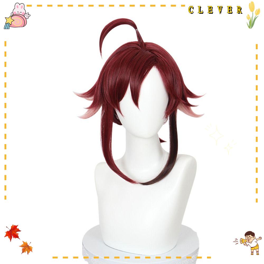 Bộ Tóc Giả Bằng Sợi Tổng Hợp Chất Lượng Cao Hóa Trang Shikanoin Heizou Dịp Halloween