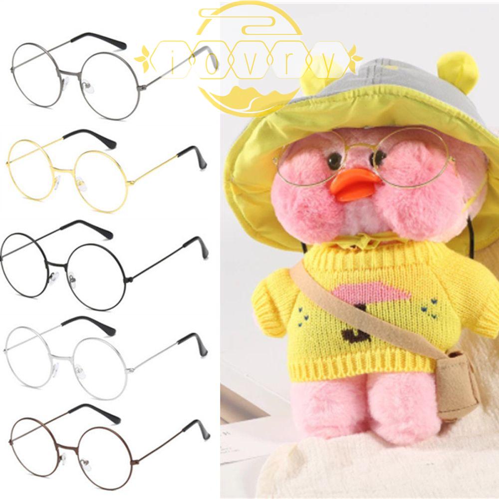 IVORY Kính Mắt Gọng Phẳng Mini Hình Vịt Cho Búp Bê Mimi